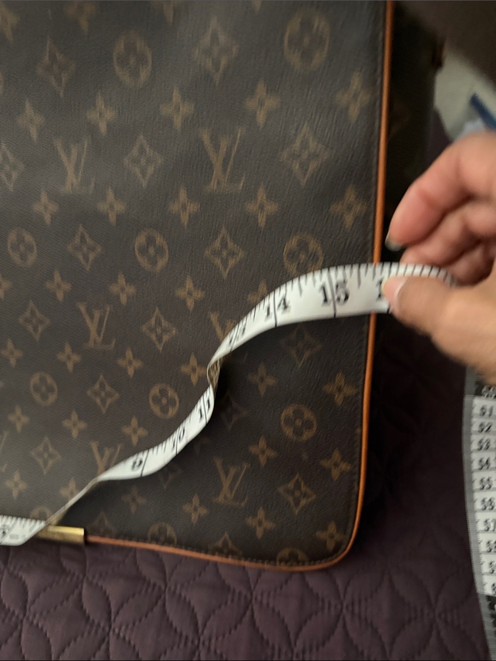 Monogram Messenger Bag - Picture 6 of 7